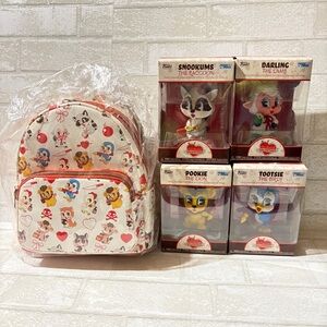 Villainous Valentine’s Animal Character Backpack with Collectible Funko Toy Set